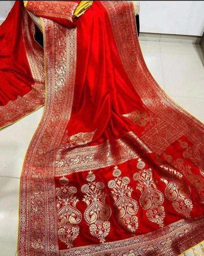Akshara banarasi silk saree surat wholesale market